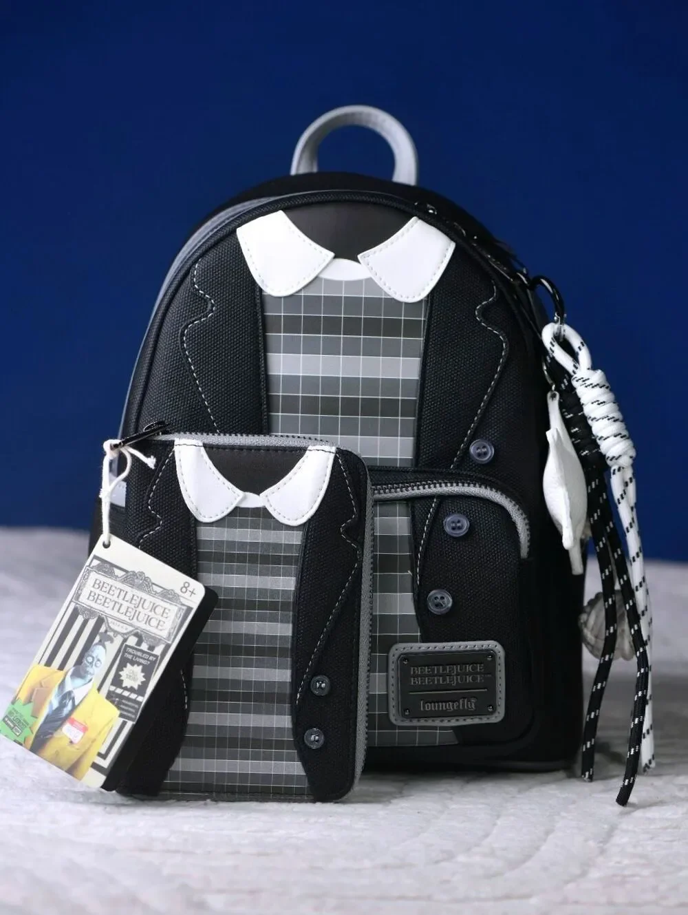 Loungefly Beetlejuice Lydia Deetz Backpack & Wallet - NWT